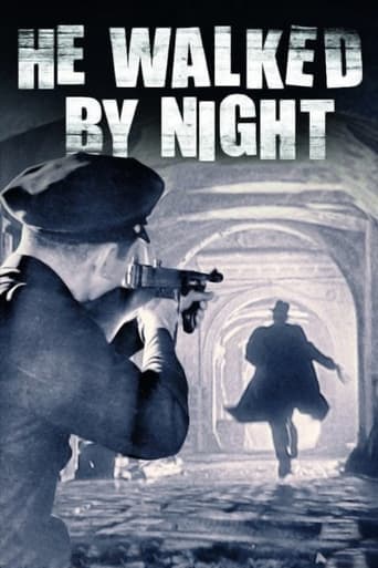 He Walked by Night Poster