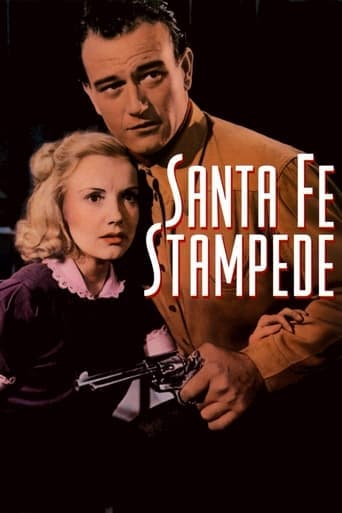 Santa Fe Stampede Poster