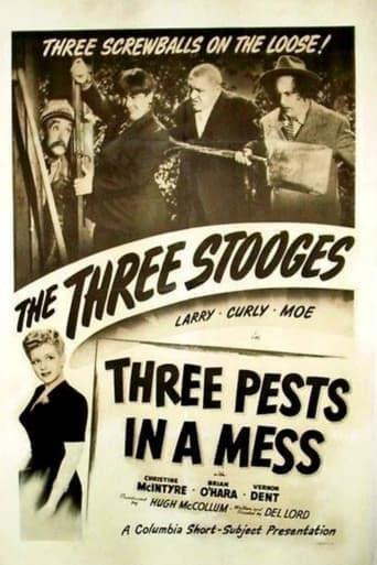 Three Pests in a Mess Poster