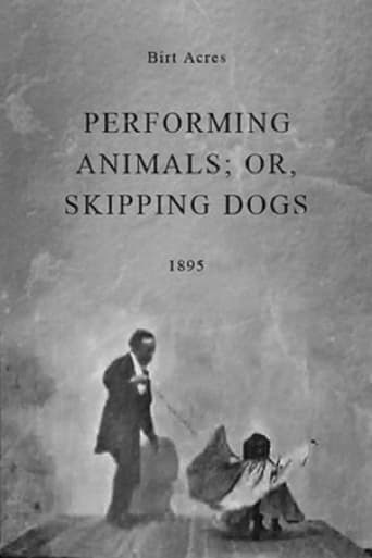 Performing Animals; or, Skipping Dogs Poster