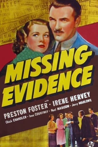 Missing Evidence Poster