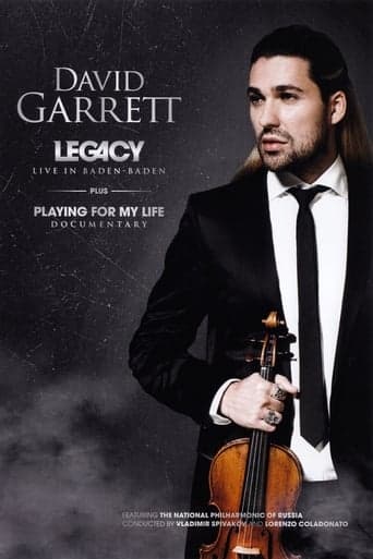 David Garrett - Legacy Live In Baden Baden Poster