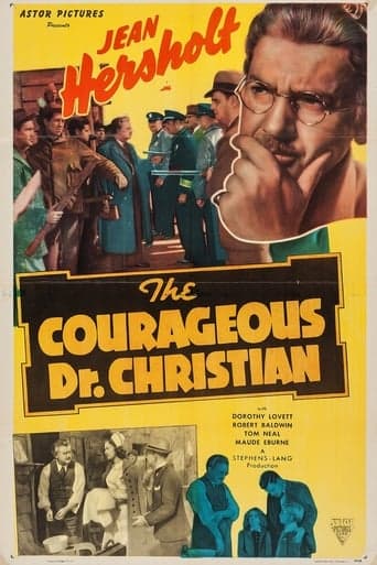 The Courageous Dr. Christian Poster