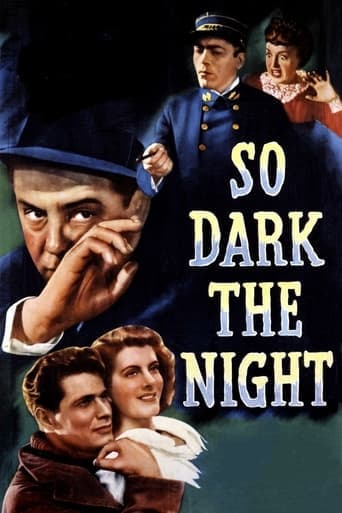 So Dark the Night Poster