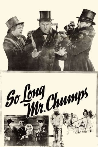 So Long Mr. Chumps Poster