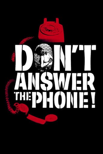 Don't Answer the Phone! Poster