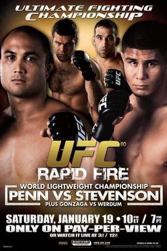 UFC 80: Rapid Fire Poster