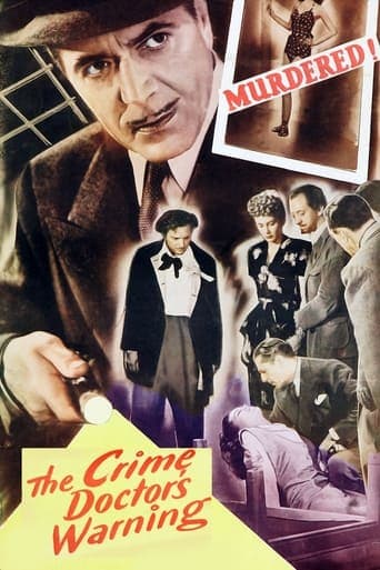 The Crime Doctor's Warning Poster