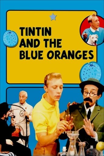 Tintin and the Blue Oranges Poster