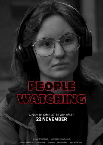 People Watching Poster