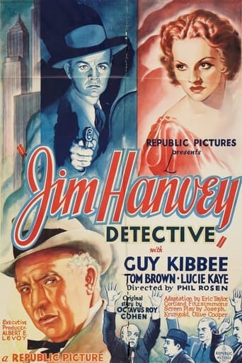 Jim Hanvey, Detective Poster