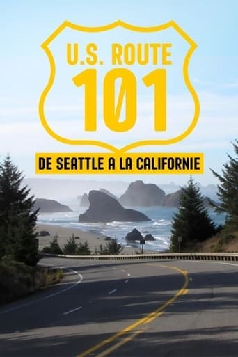 U.S. Route 101, de Seattle à la Californie Poster