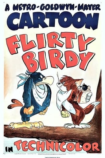 Flirty Birdy Poster