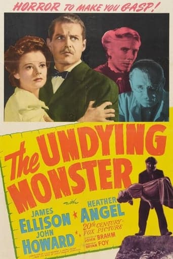 The Undying Monster Poster