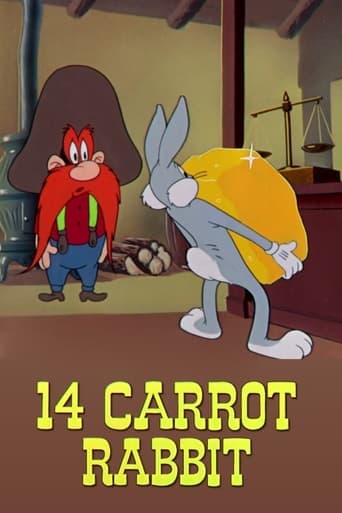 14 Carrot Rabbit Poster