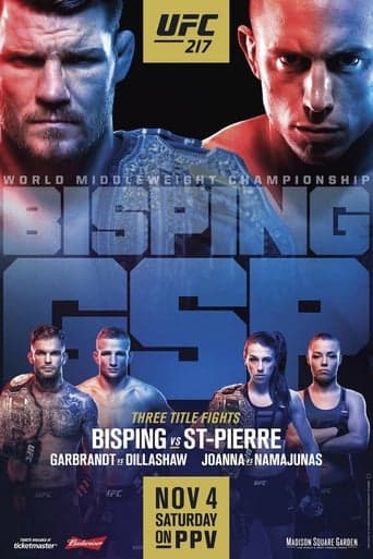 UFC 217: Bisping vs. St-Pierre Poster