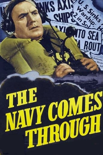 The Navy Comes Through Poster