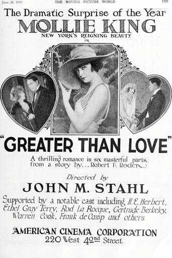 Greater Than Love Poster