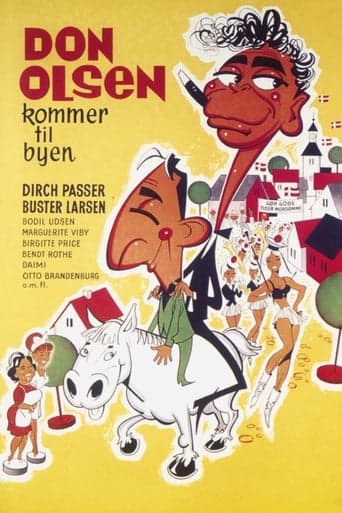 Don Olsen kommer til byen Poster