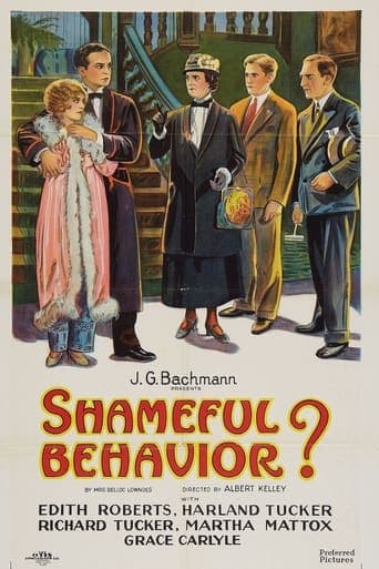 Shameful Behavior? Poster