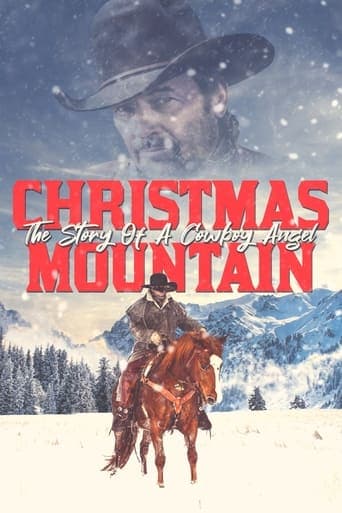 Christmas Mountain Poster