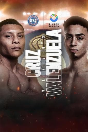 Isaac Cruz vs José Valenzuela Poster