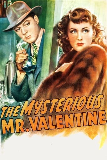 The Mysterious Mr. Valentine Poster