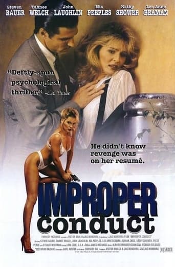 Improper Conduct Poster