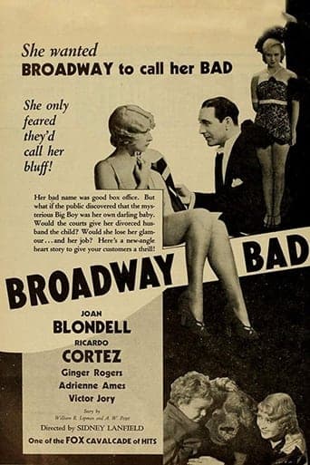 Broadway Bad Poster